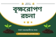 বৃক্ষরোপণ রচনা